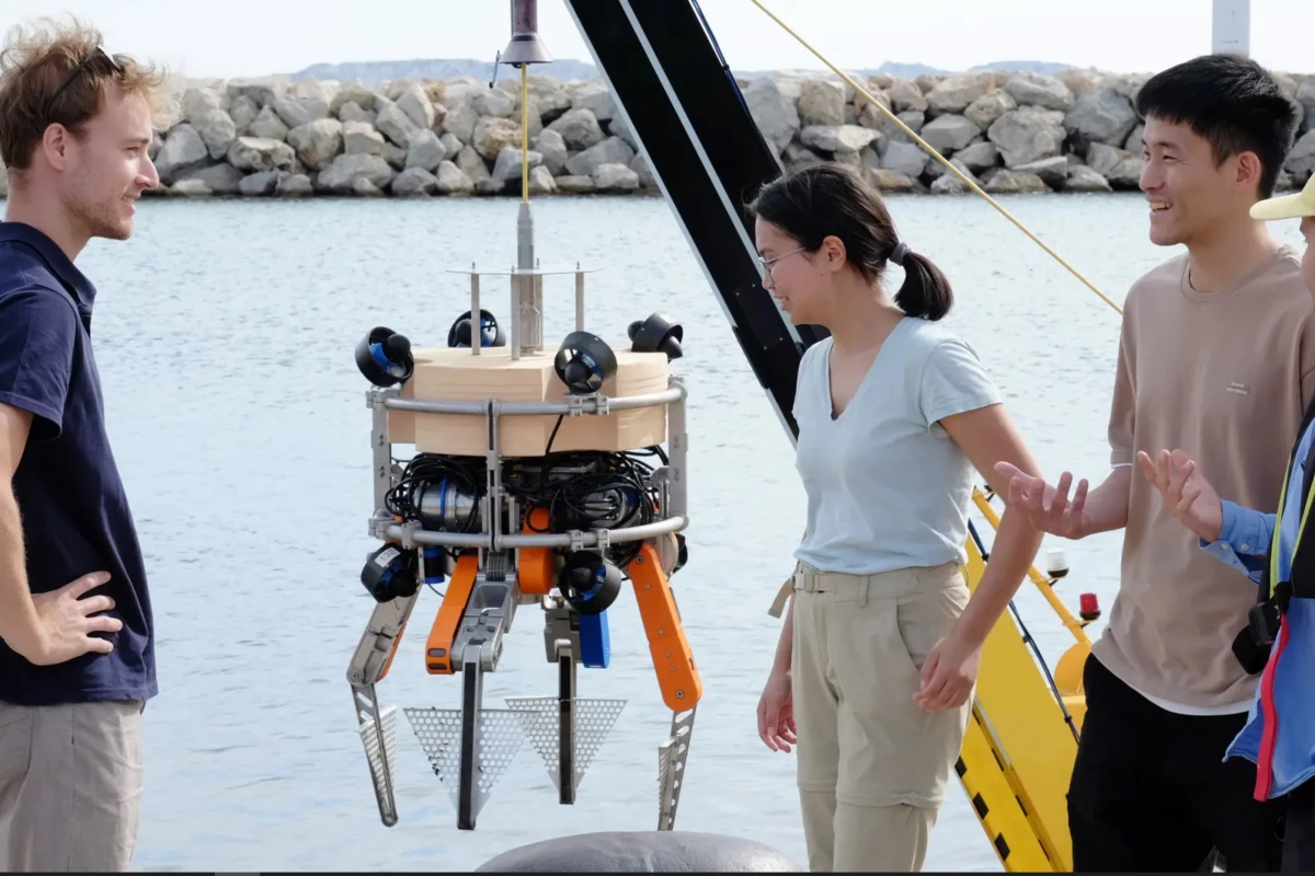 Researchers at the Technical University of Munich have demonstrated an autonomous underwater waste collection system for the first time in the port of Marseille