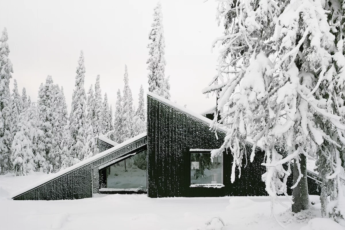 The cabin was completed in January, 2016