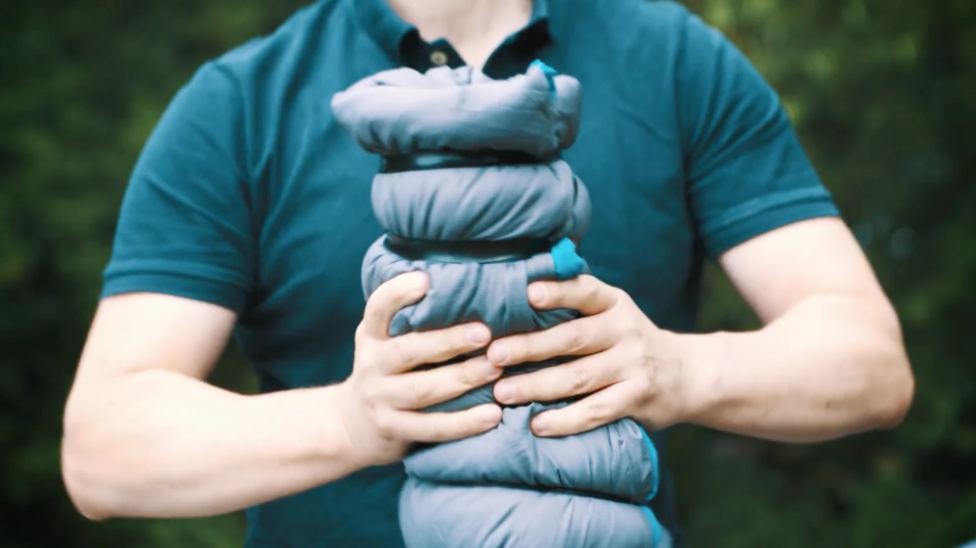 Adventure Tape can be used to compress gear to make it fit in a backpack more easily