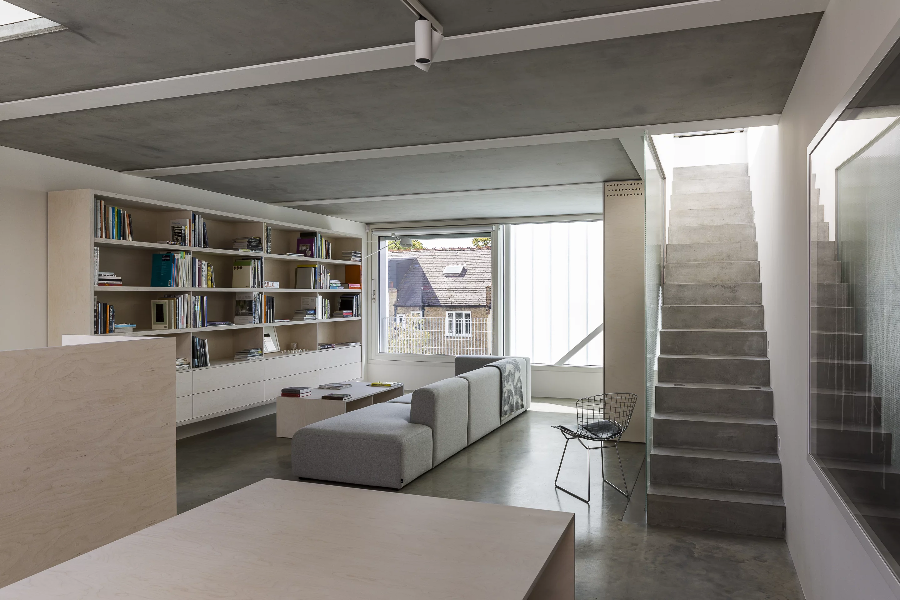 The ground-floor box is left as a multi-purpose space