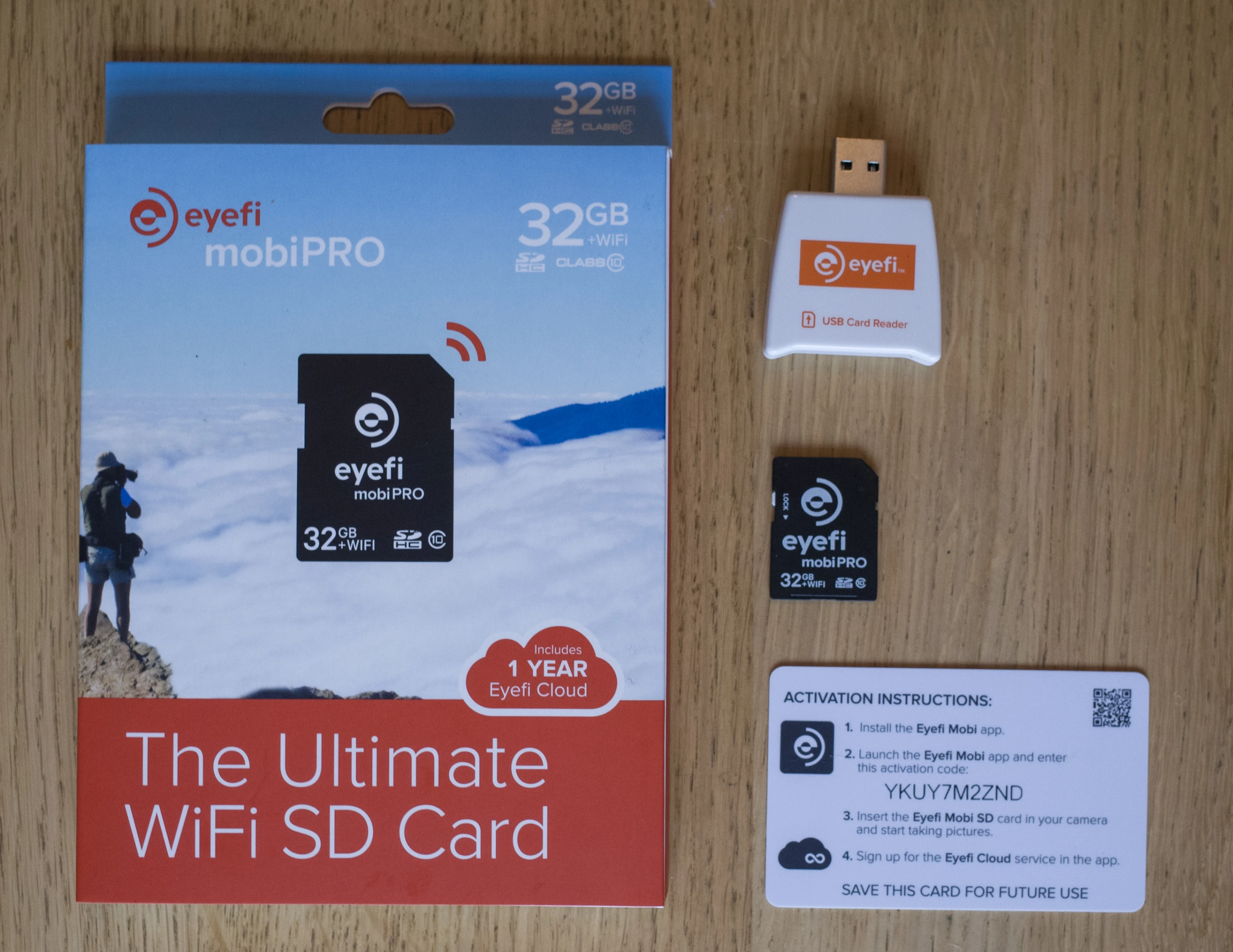 The Eyefi Mobi Pro wireless SD card offers powerful sharing options (Photo: Simon Crisp/Gizmag.com)