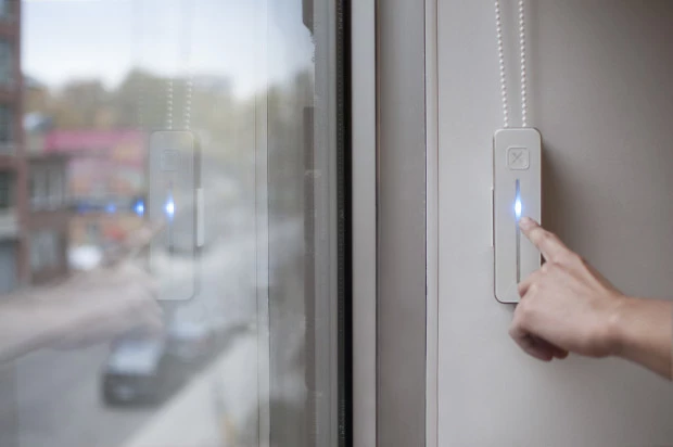 Axis Gear is powered by solar panels that are optimized for indoor use with indirect sunlight