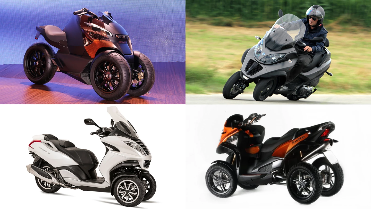 Tilting narrow-track vehicles: as traffic worsens, these things look sure to take off