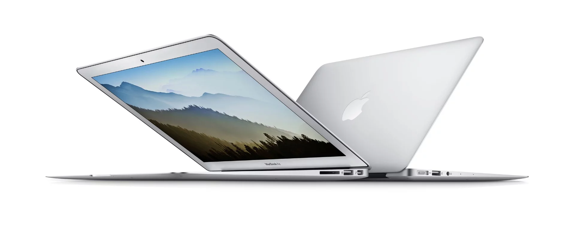 The 13-inch and 11-inch models of the MacBook Air