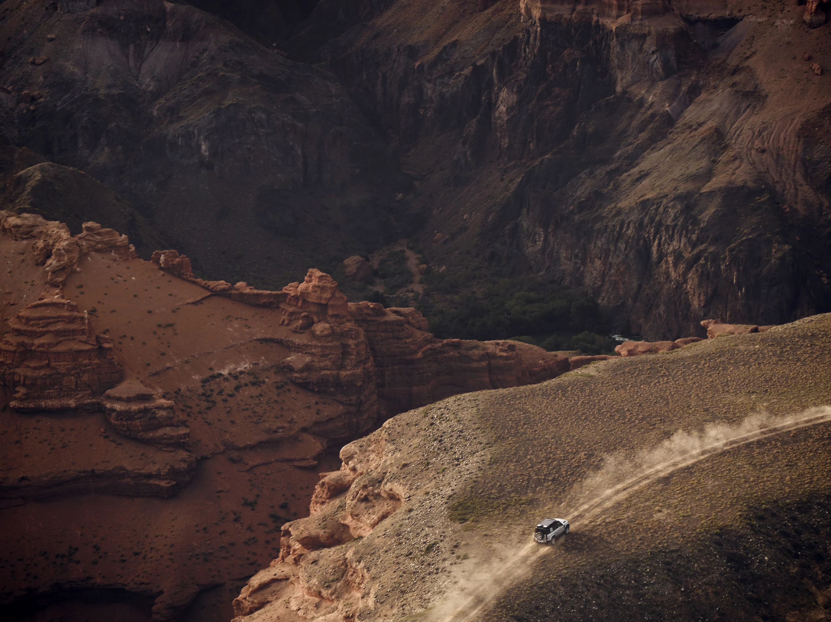 This is the type of view the Land Rover Defender is all about