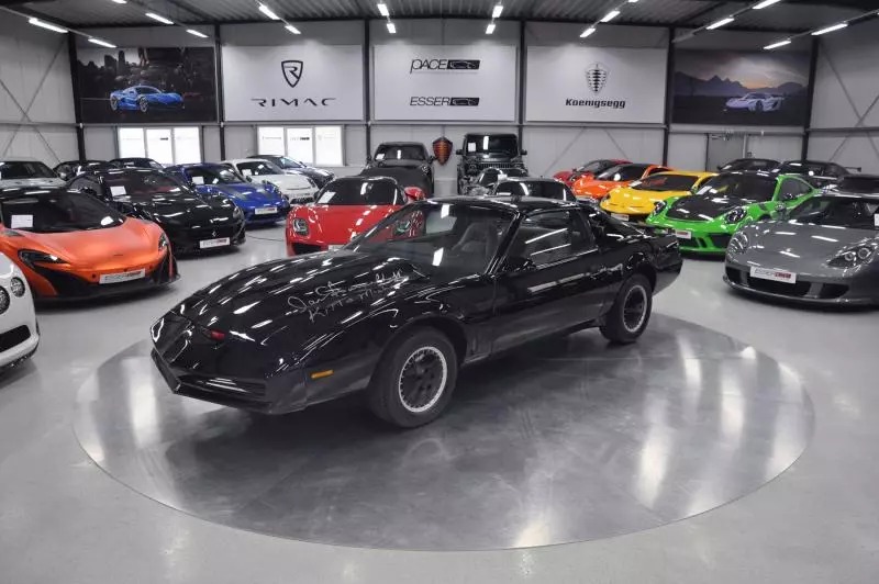 This KITT Knight Rider 1982 Pontiac Firebird Trans Am from the Knight Rider (MCA TV, 1982-1987) television series sold for $192,000 at Julien’s Auctions on July 17, 2020