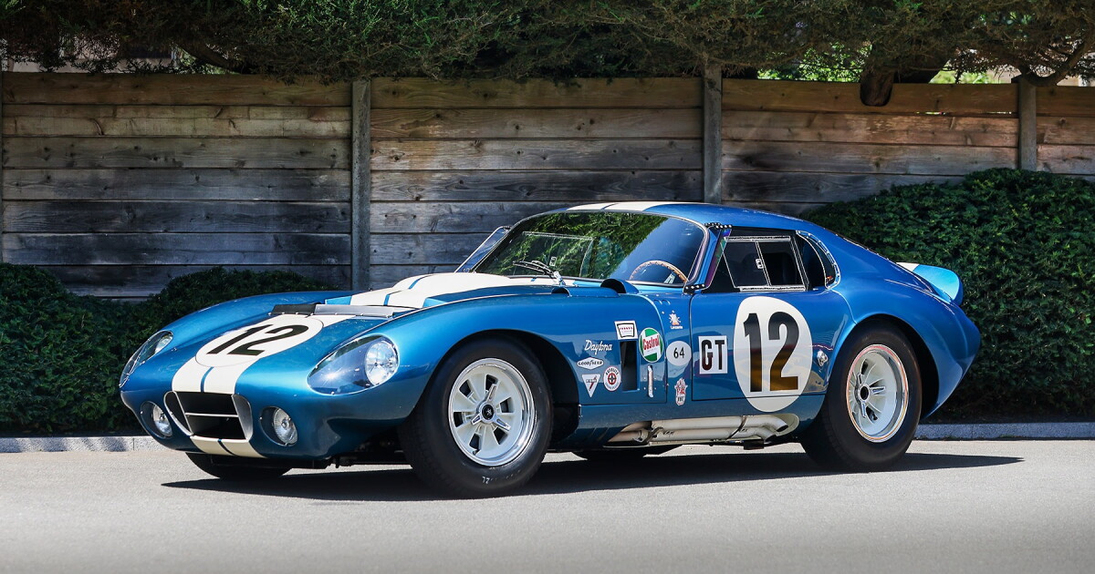 $42.9M Shelby Daytona becomes America's most expensive auction car