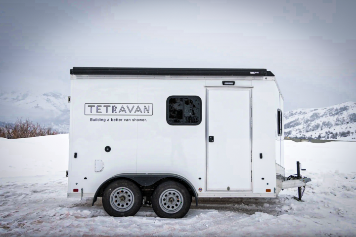 Tetravan's one-off camping trailer
