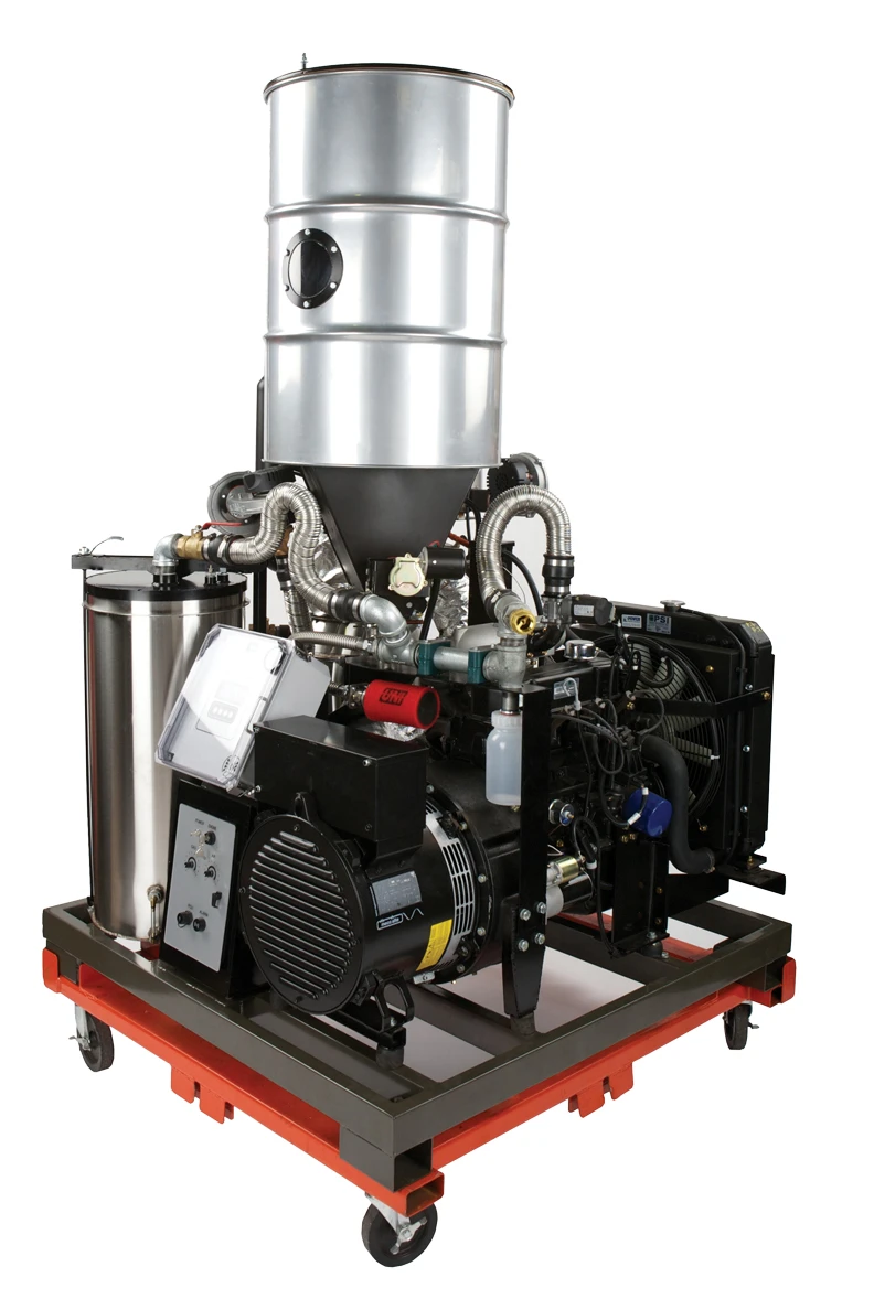 A look at the PP 20 from the engine side