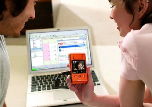 Content can be uploaded directly by simply plugging it into a computer