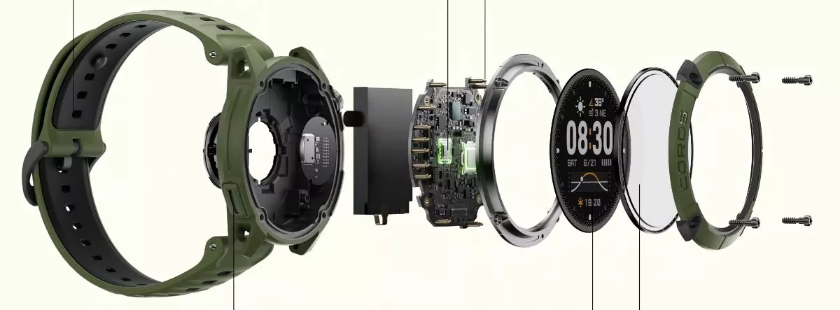 Coros says the Nomad features its most powerful processor yet, and it gets dual mics to capture voice notes