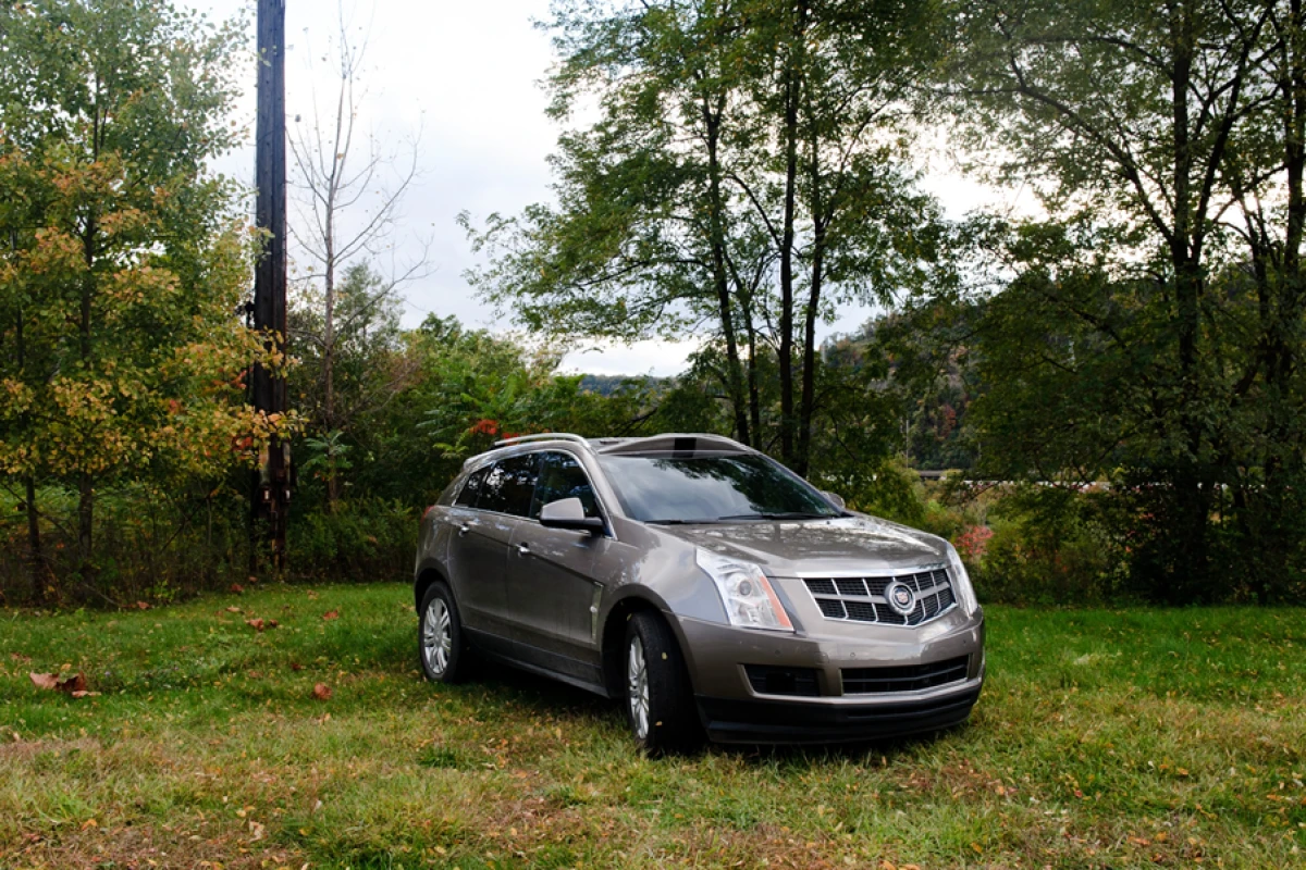 The 2011 Cadillac SRX is equipped with a 360 degree array of sensors for navigating roadways without a driver