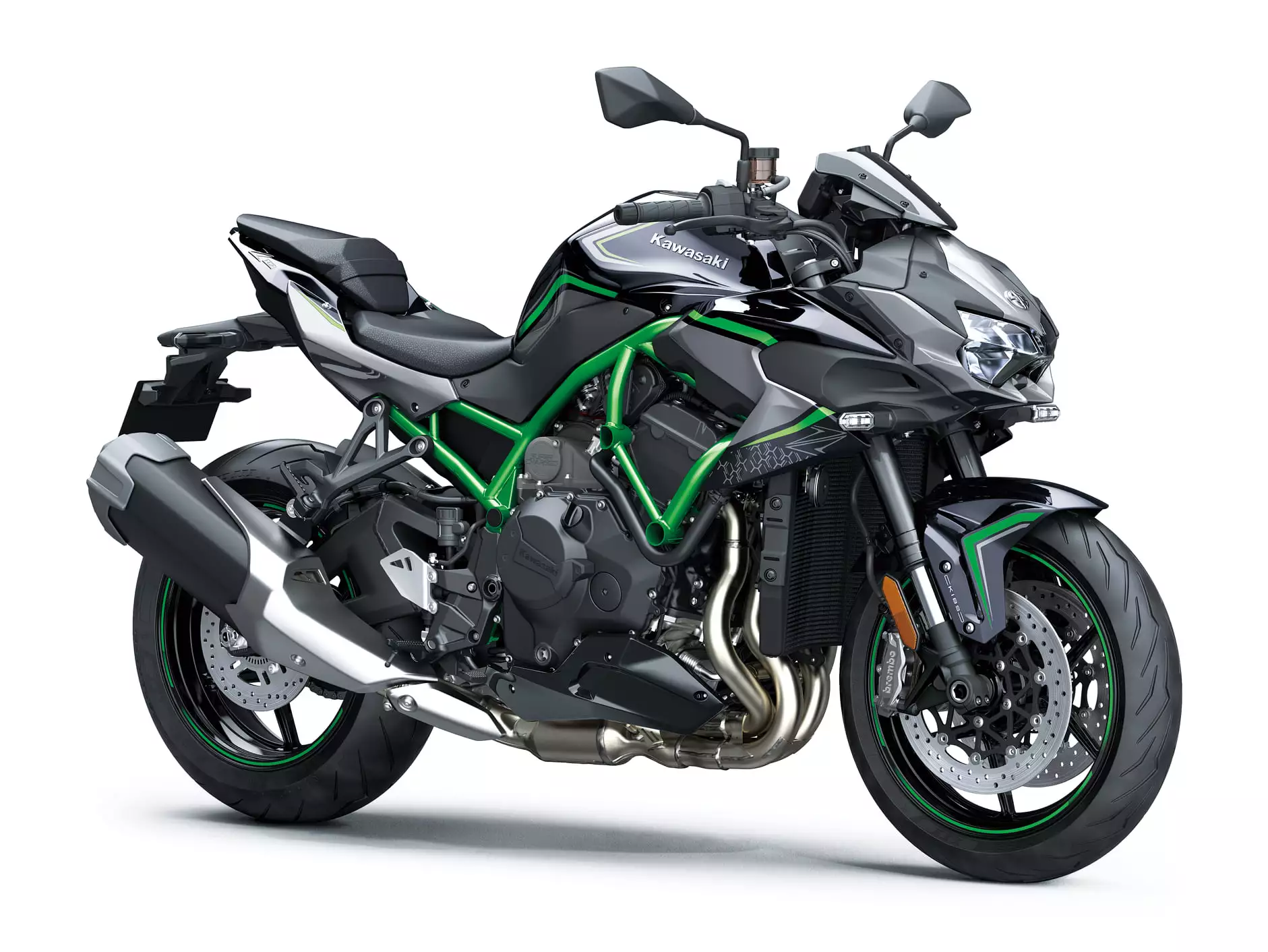 197 supercharged horsepower will make the Z H2 an absolute riot on the road.
