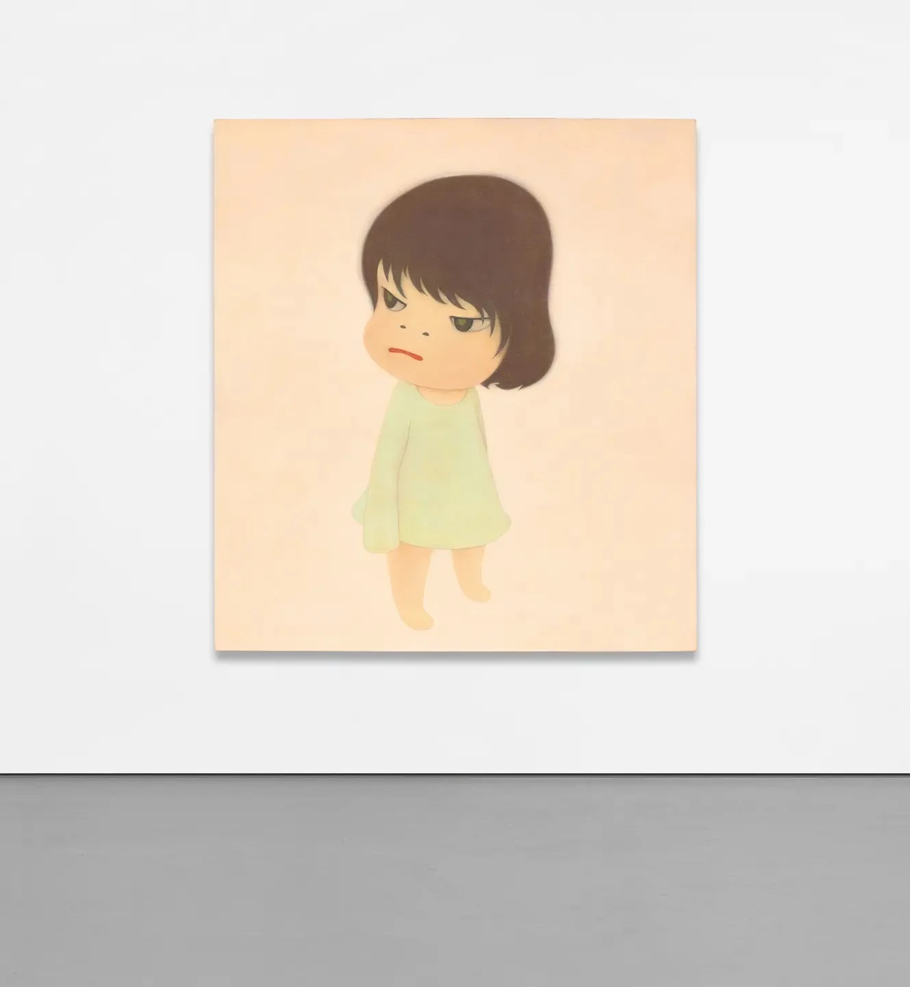 "Missing In Action" by Yoshitomo Nara sold for HKD 123,725,000 ($15,862,180) at Poly Auction HK on 8 June 2021