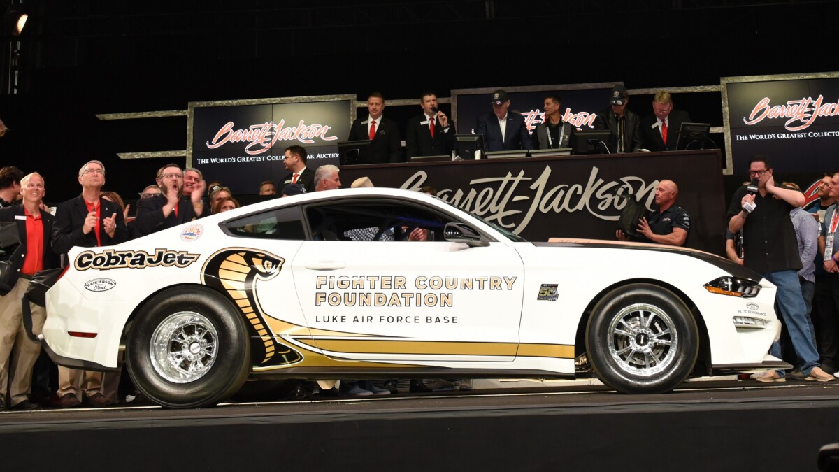$200,000 | 2018 Ford Mustang Cobra Jet | Auction Link: Barrett-Jackson