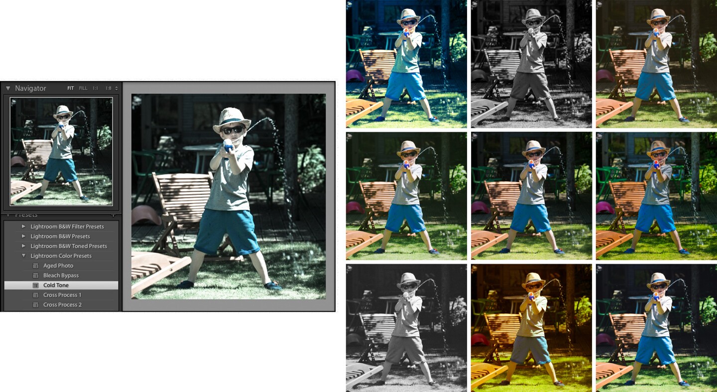 Using presets when processing RAW files is a quick and easy way to stylize your images or give them a consistent look