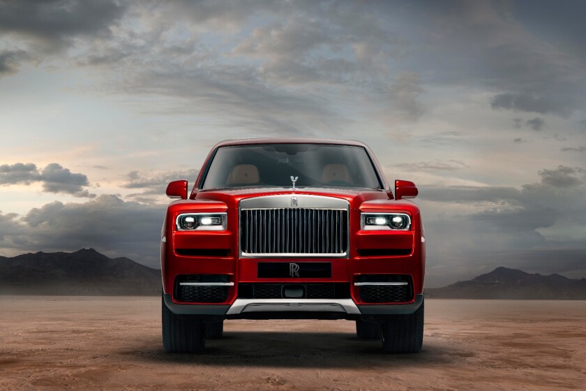 Rolls-Royce Cullinan world debut
