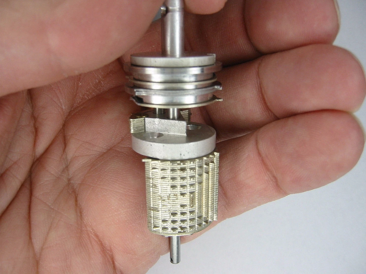 The Curta's step drum