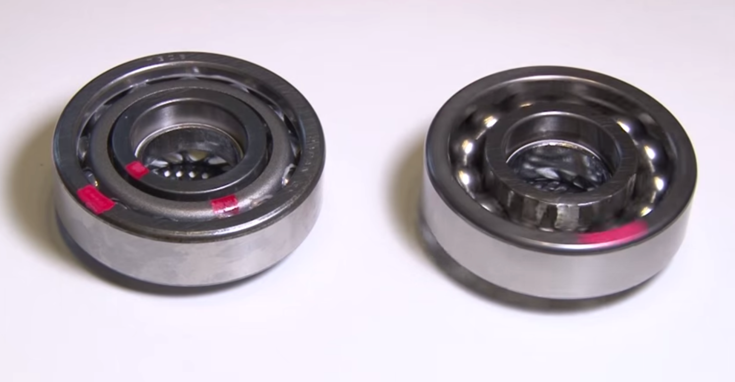 Coo Space's Autonomous Distributed Bearing spins significantly longer with up to 90 percent less friction than a standard bearing