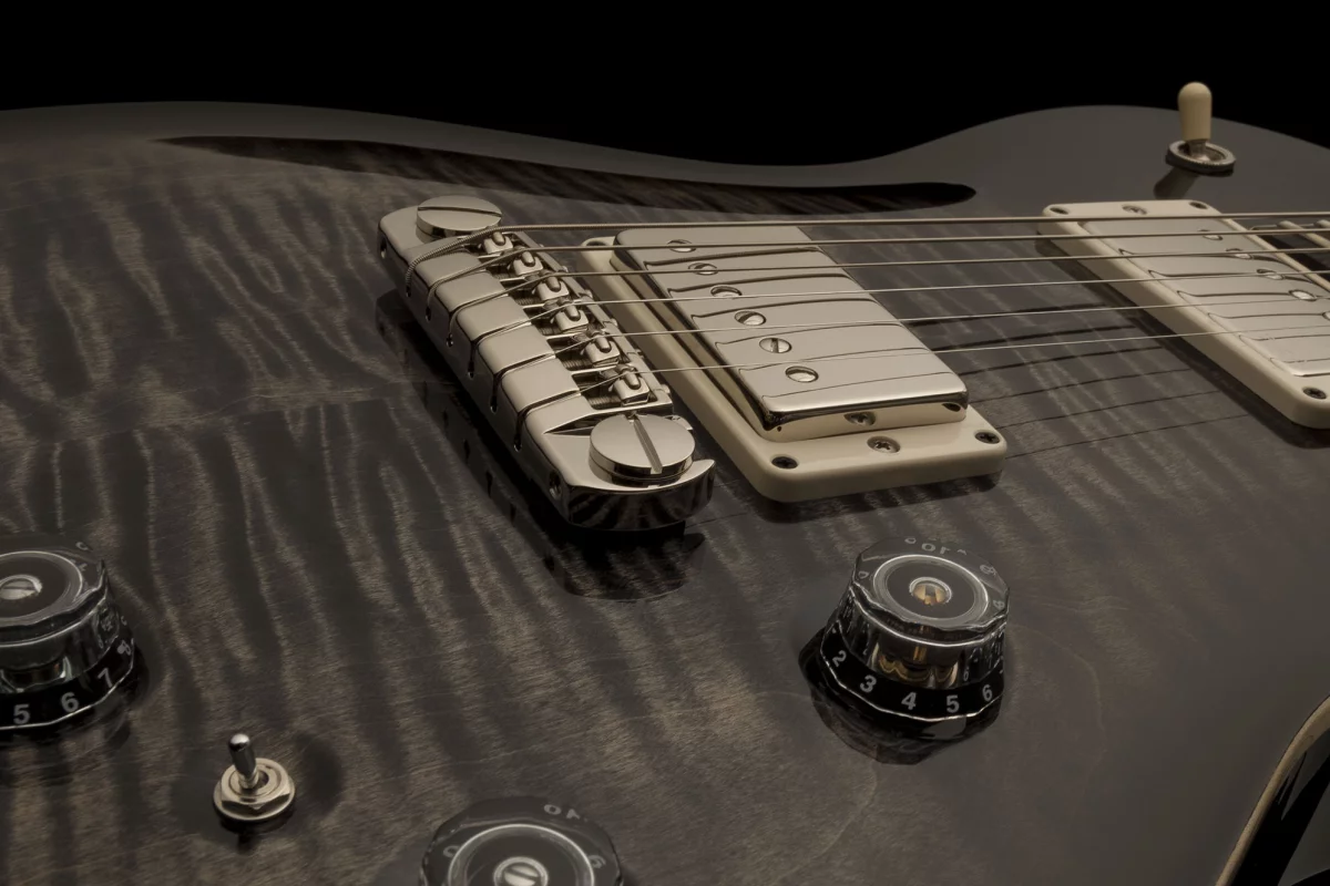 The PRS P245 short-scale single-cutaway guitar
