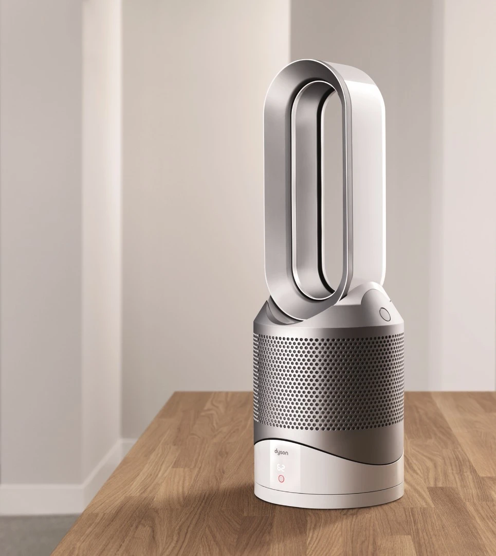 Dyson says the Pure Hot+Cool Link is able to capture 99.97 percent of potentially harmful particles, such as pollen, mold and bacteria, as small as 0.3 microns