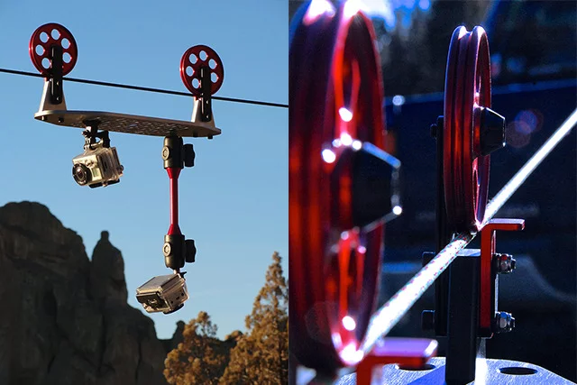 The LineCam Glide system