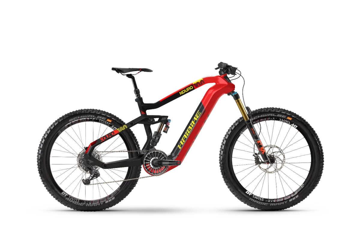 Haibike Xduro Nduro 10.0 is the big daddy of the new Flyon range and comes in at €8,999