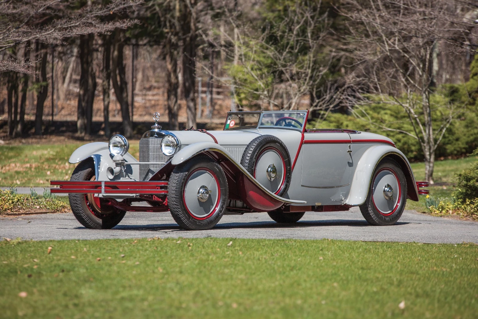 This spectacular Mercedes-Benz 680 S Torpedo Roadster was designed by Ferdinand Porsche and clothed by Parisian coachbuilding company Carrosserie Jacques Saoutchik