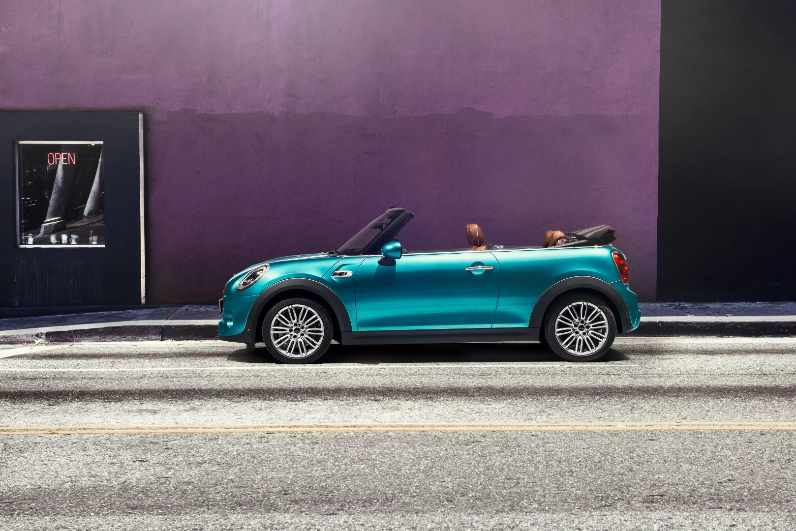 The Mini Convertible can be had with a small diesel engine, but smart buyers will opt for the three cylinder petrol motor