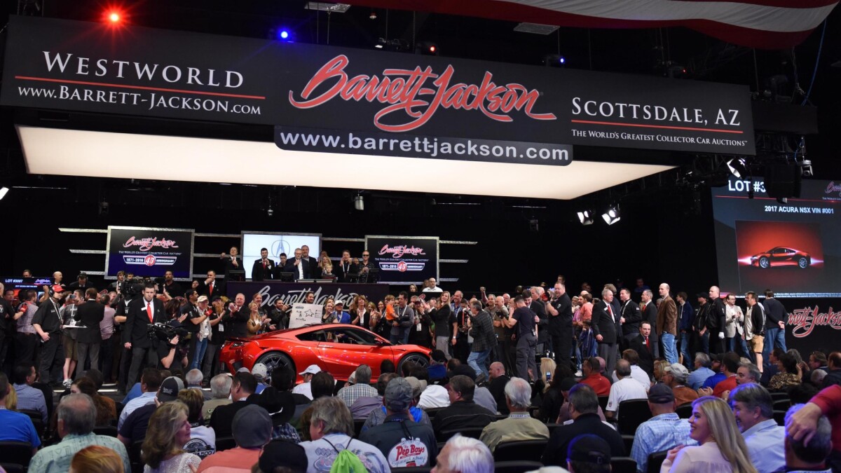 As part of one of the longest pre-release sagas in automotive history, the first production NSX was auctioned by Barrett-Jackson and sold for $1.2 million, approximately six times the fully optioned price of $207,500. The Acura NSX is also the first American designed and built car on this list.