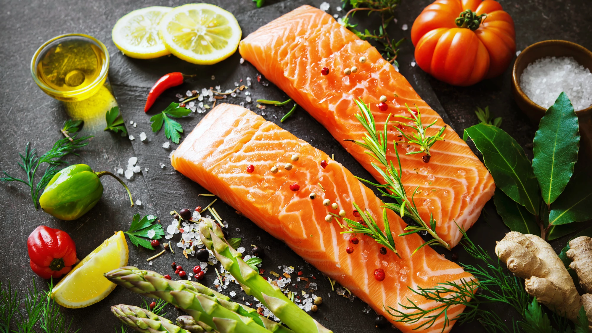Fatty fish such as salmon, mackerel, sardines, and anchovies are rich sources of omega-3