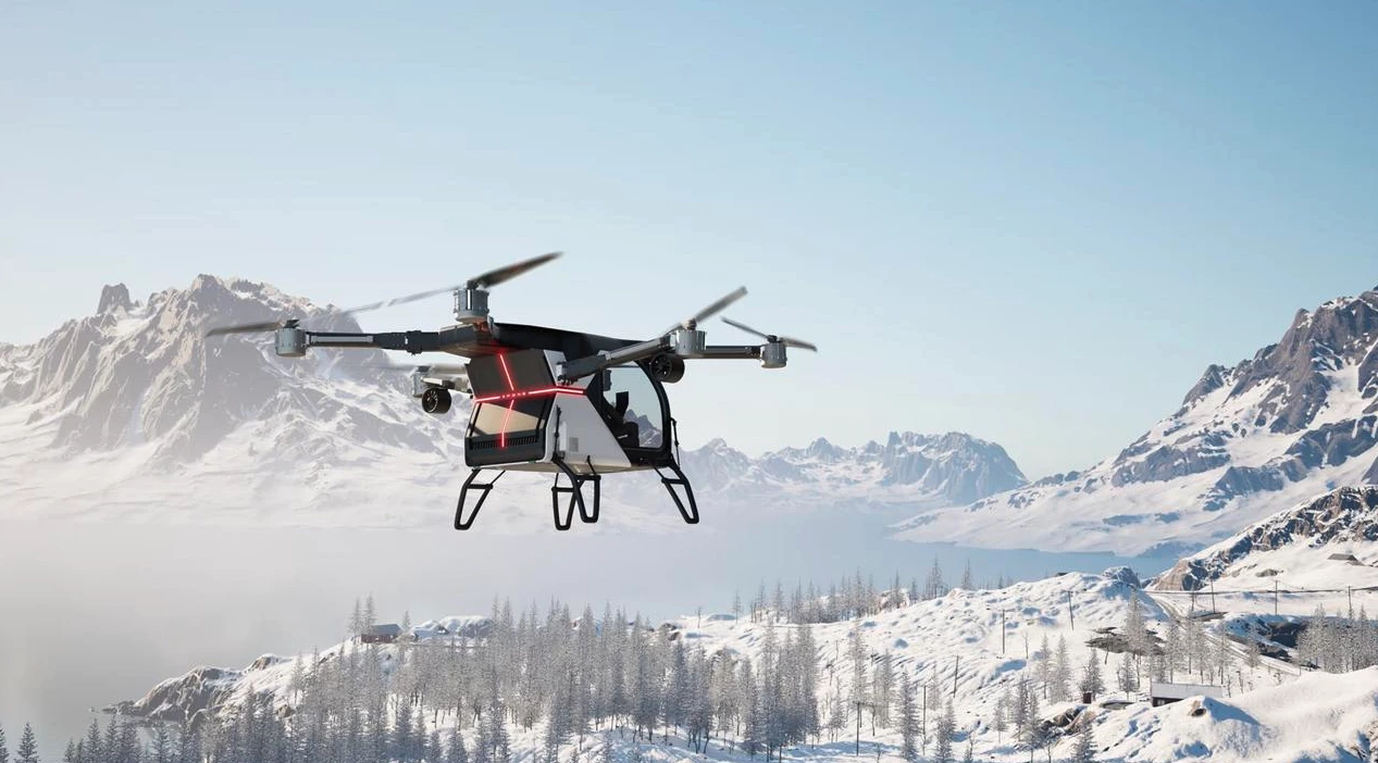 Details like range, power and charging time remain TBA, so we're not sure if pilots could actually reach those peaks in the distance or have to land much sooner