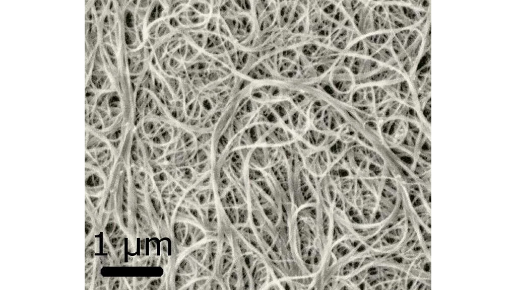 SEM image of carbon nanotube bundles (Image: Materialscientist via Wikipedia Commons)