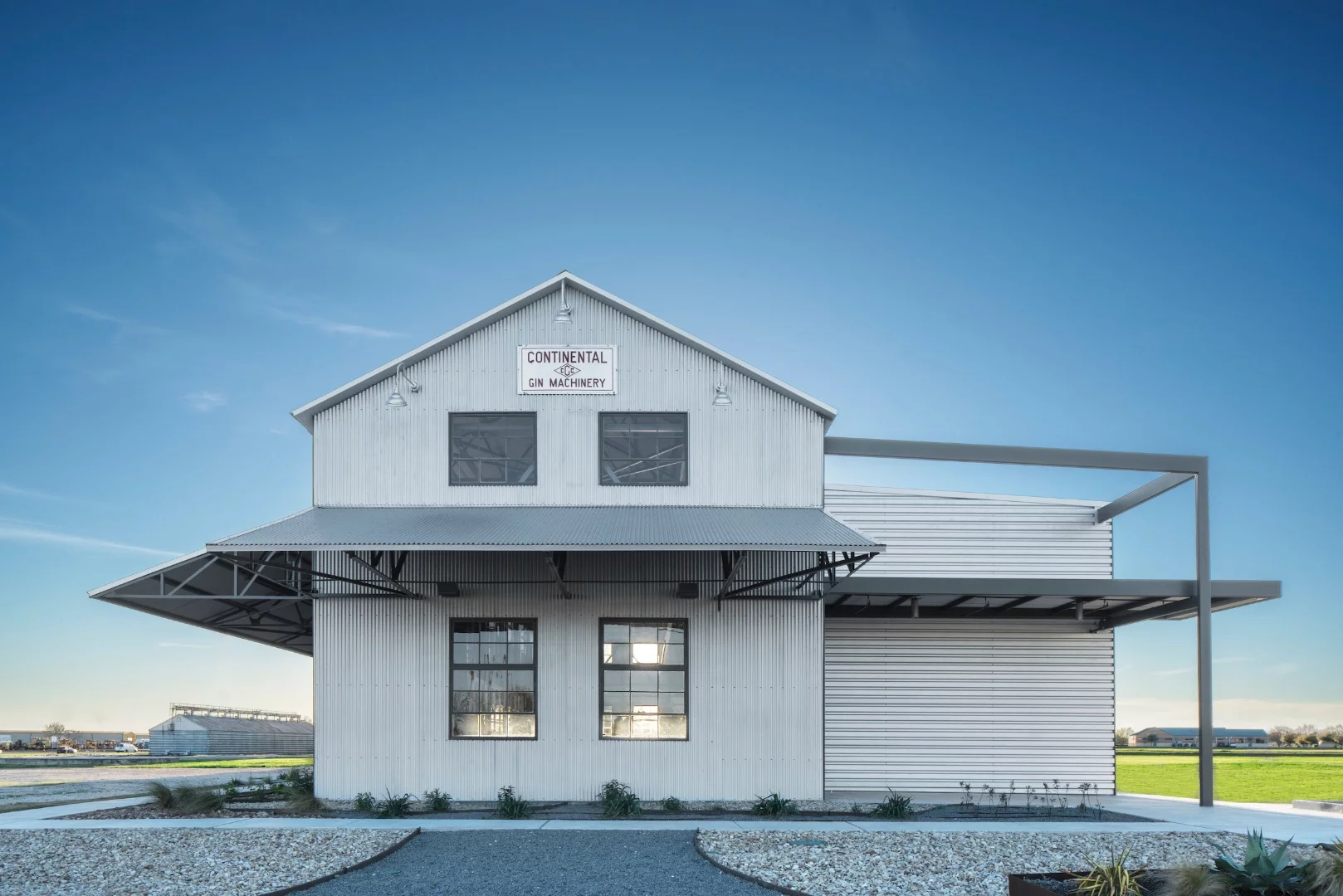 The Hutto Cotton and Grain Co-Op was renovated by Antenora Architects LLP