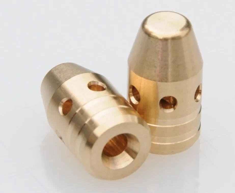 CompBullets are claimed to go faster than regular bullets, due to vents that have been machined into their sides