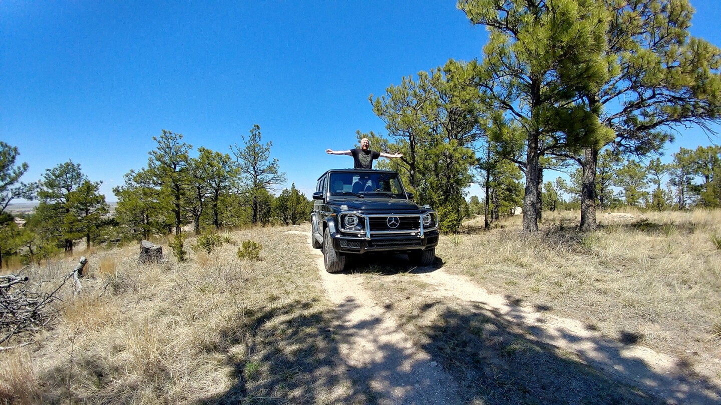 The author finally got to check the G Wagen off his bucket list of vehicles to drive