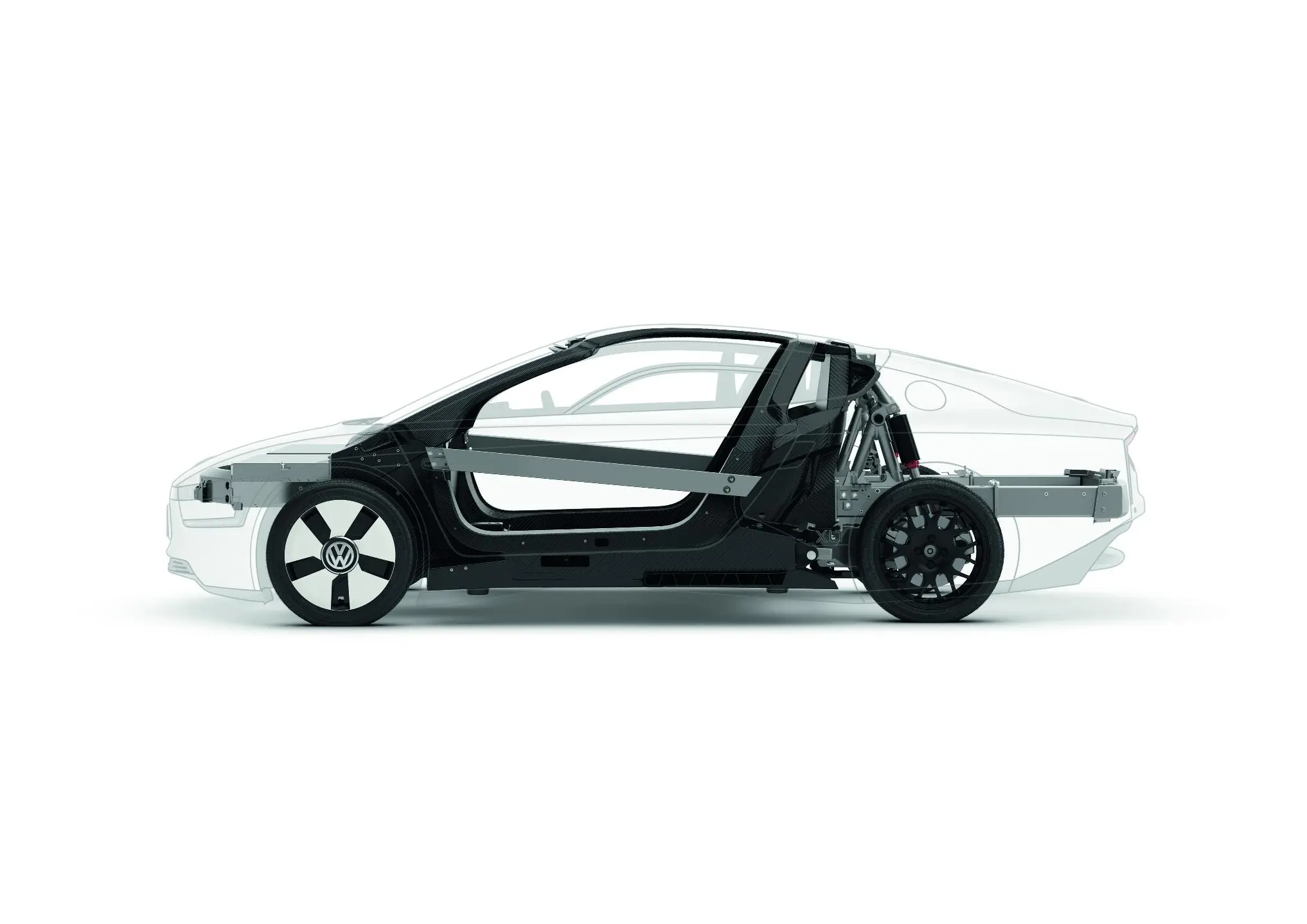 The XL uses a CFRP monocoque