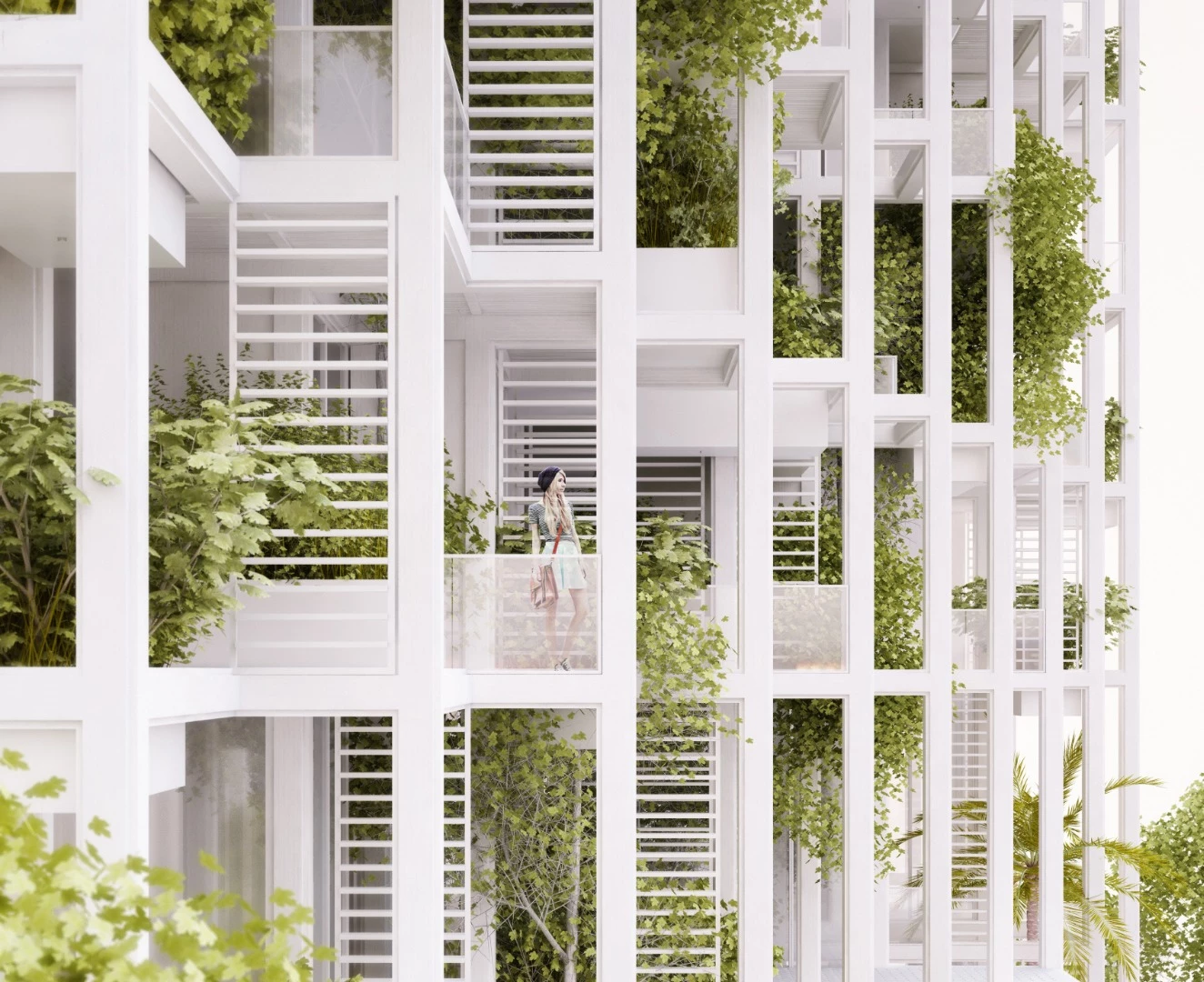 Only the structural grid itself and the infrastructure are not customizable