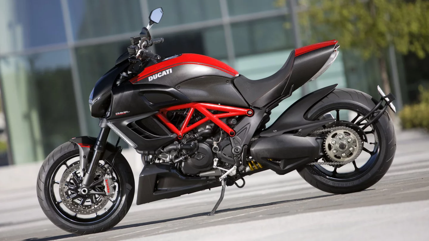The 2011 Ducati Diavel power cruiser