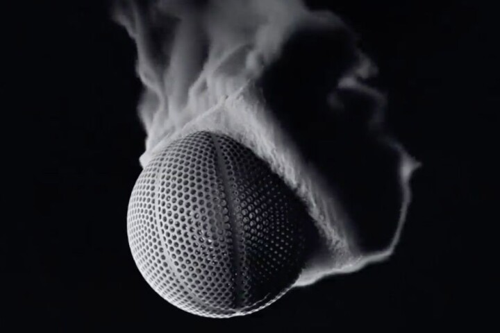 Wilson's "Airless Prototype" - a basketball made mainly of holes
