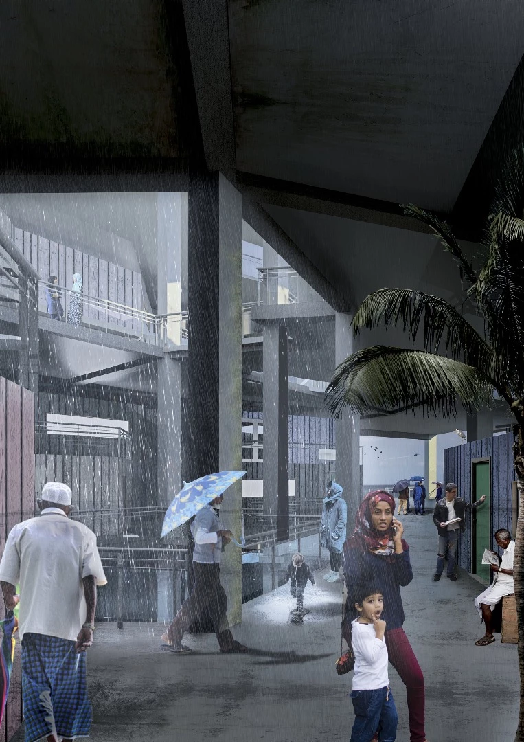 Mayank Thammalla imagines relocating the Maldives' population of around 400,000 to huge semi-submersible oil rig