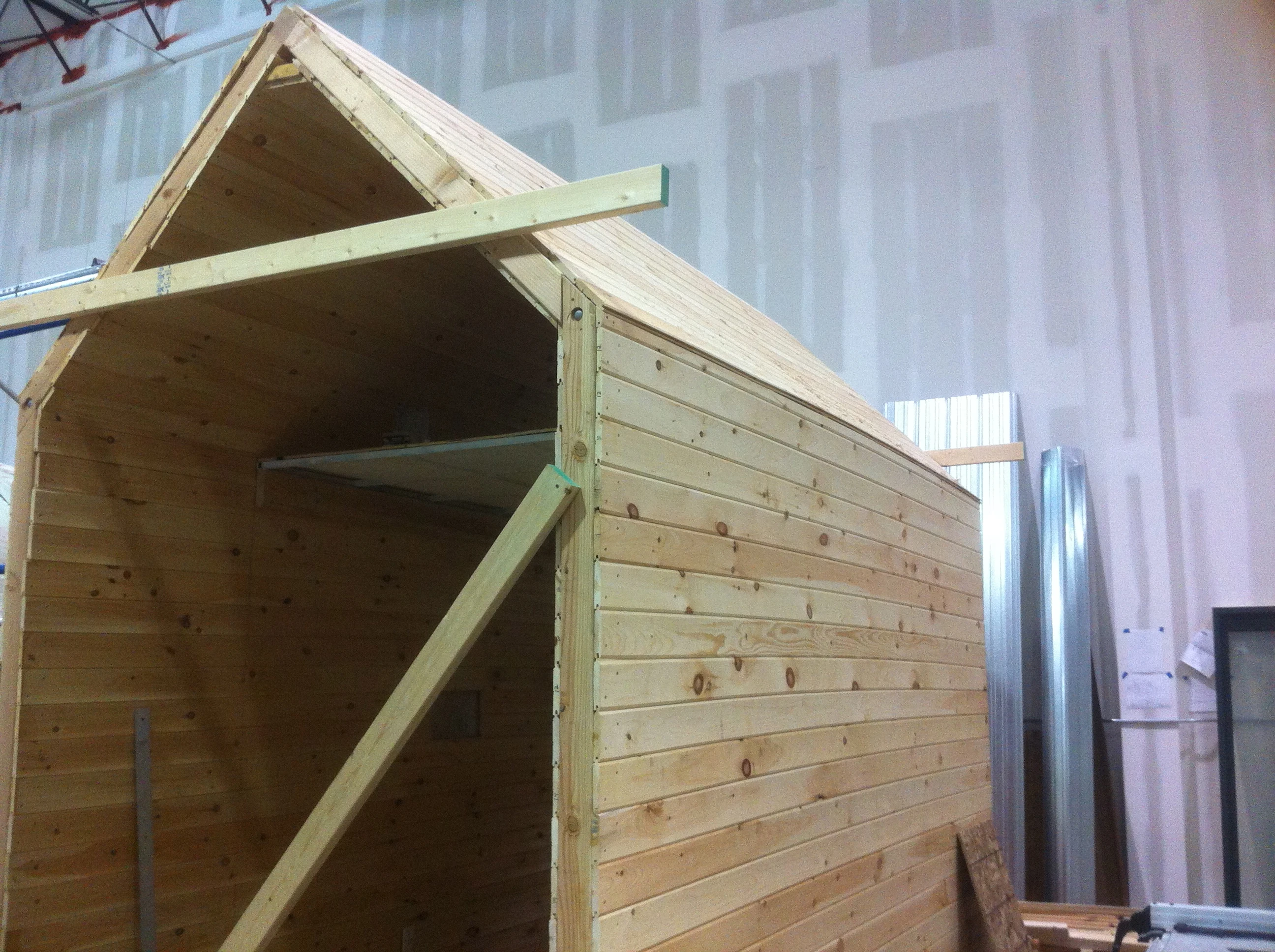 The Mushroom Tiny House itself looks quite basic