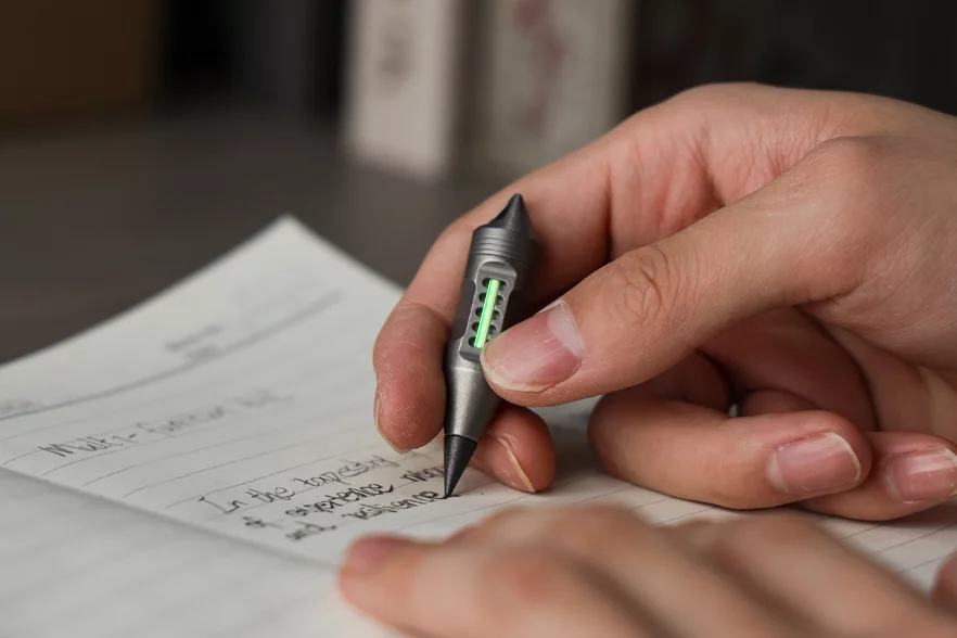 The everlasting pencil in action