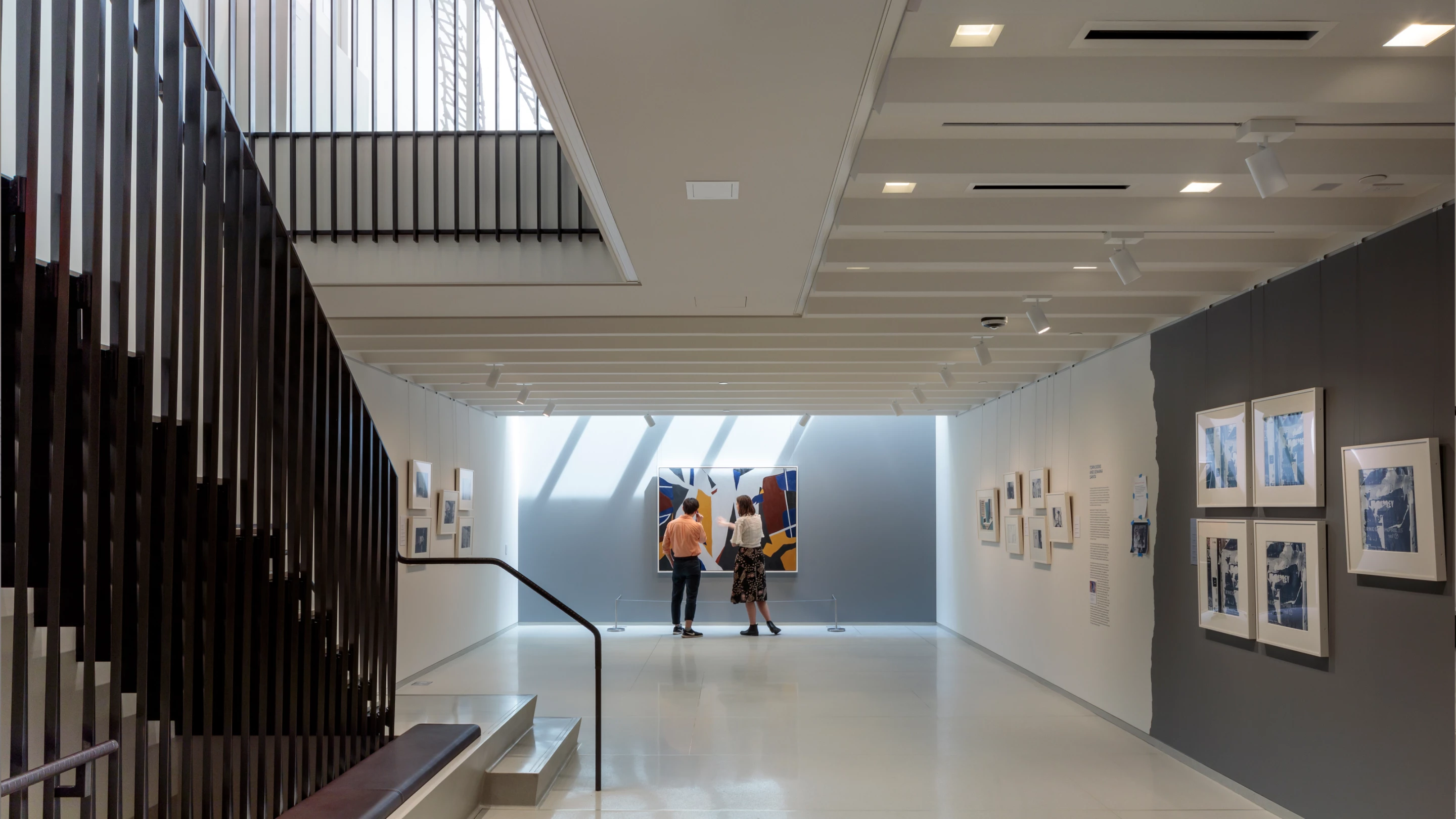 Vilcek Foundation is filled with custom furniture and features high-end materials like bronze and marble