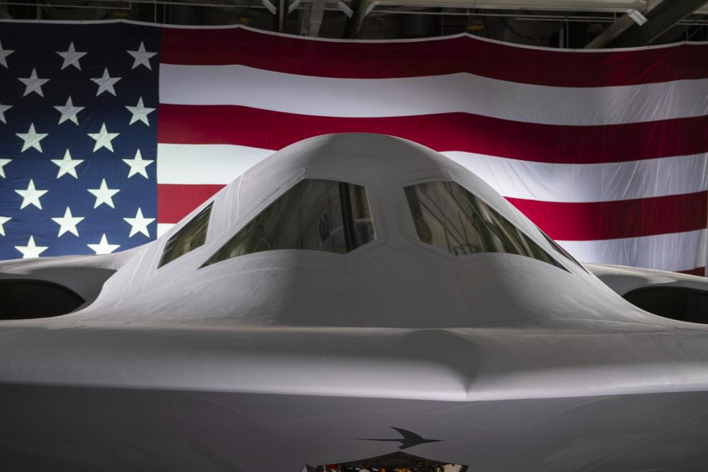 B-21 Raider canopy view