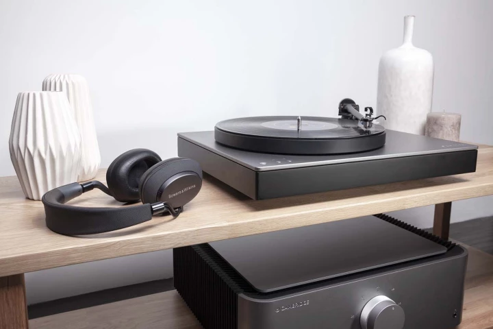 The Alva TT turntable can be wired up to a living room hi-fi system, or can stream high resolution audio to Bluetooth speakers and headphones