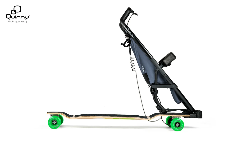 The unusual-looking Longboardstroller is sure to turn heads
