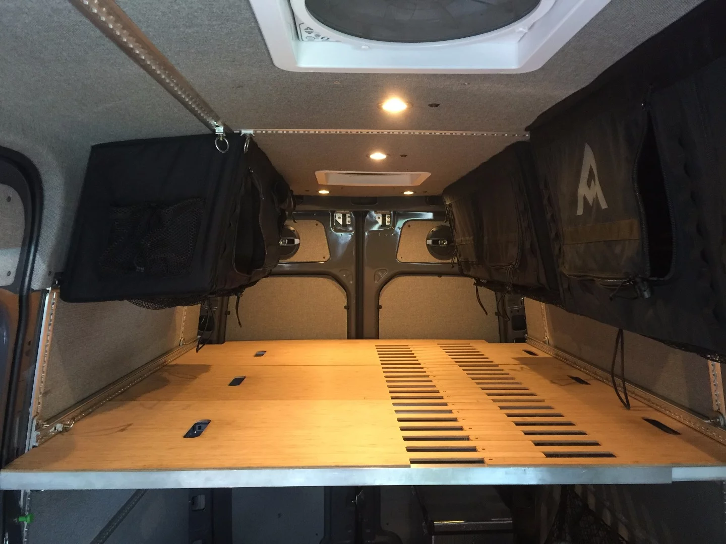Adventure Wagon's MOAB bed and Mule storage lockers