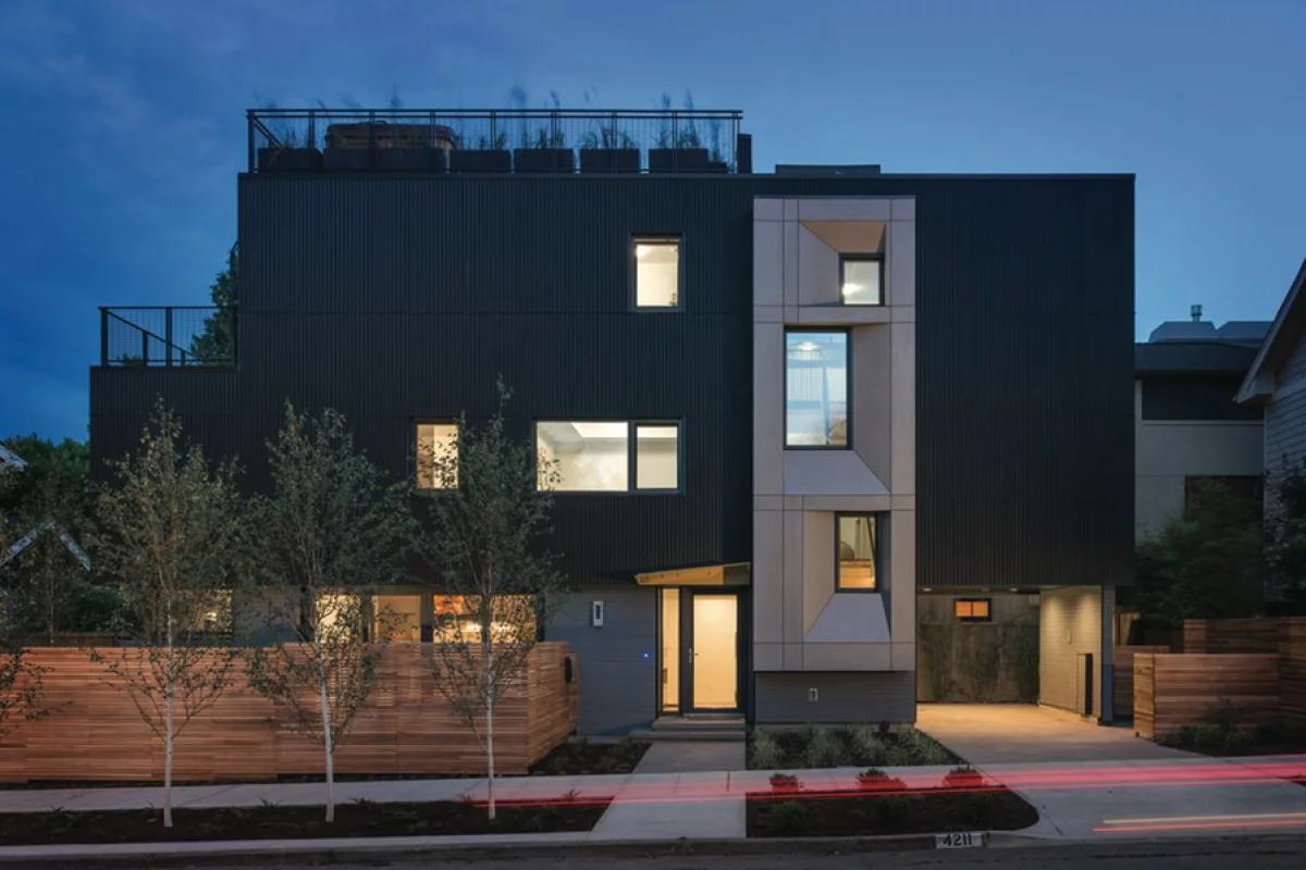 Passive Houses like this one, Park Passive House by NK Architects, could soon become a lot more common in Ireland's Dún Laoghaire-Rathdown County