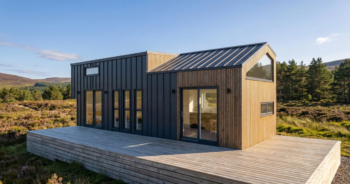 Three-bedroom tiny house makes space for comfortable family living